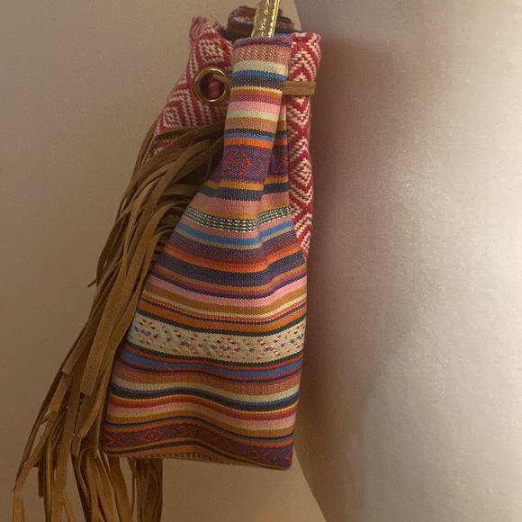 Boho Fringe Bag - Picture 3 of 10